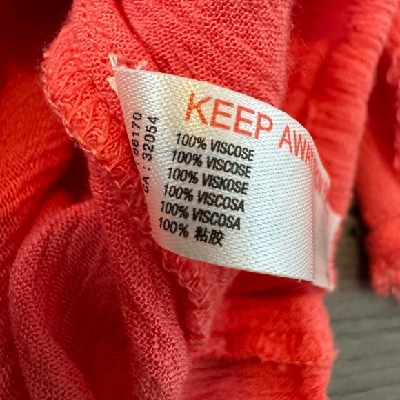 Free People FP Boho Cropped Hippie Top XS Womens Extra Small Tie - Picture 3 of 5